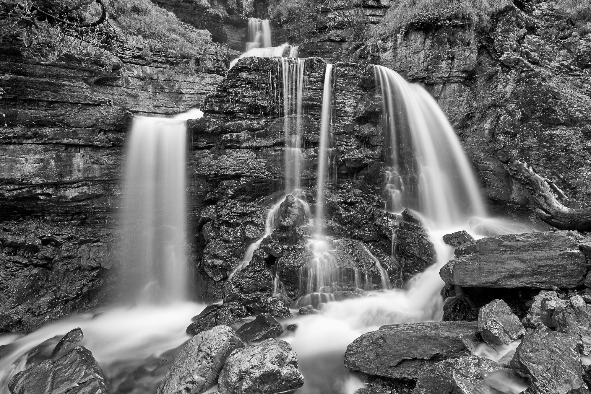 waterfall in Upper Bavaria